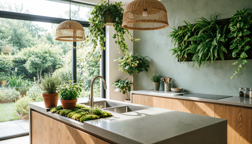 Biophilic Kitchens: Nature Indoors
